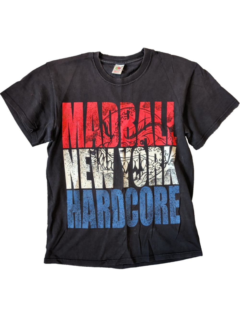 Vintage Madball t-Shirt Mens Black Hardcore Lives 1996 NYHC Band Tee Punk Medium
